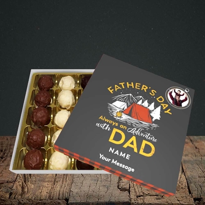 Picture of Adventure With Dad, Father's Day Design, Choc 25