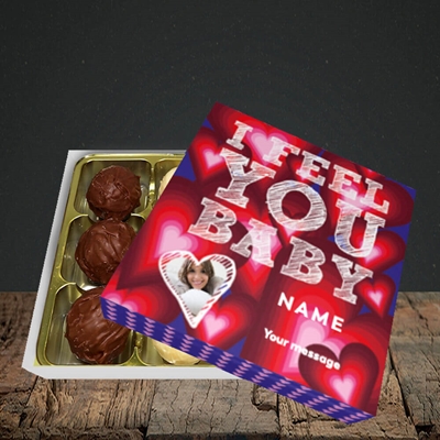 Picture of I Feel You Baby, Valentine's Design, Choc 9