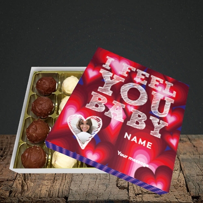 Picture of I Feel You Baby, Valentine's Design, Choc 16