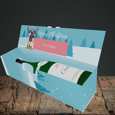 Picture of Countdown(Without Photo), Christmas Design, Lay-down Bottle Box