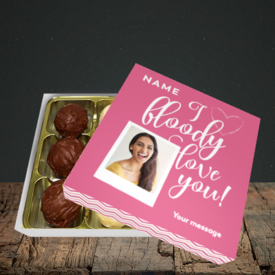 Picture of I Bloody Love You, Valentine's Design, Choc 9