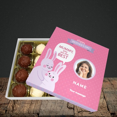 Picture of Mummy You Are The Best Bunny, Mother's Day Design, Choc 16