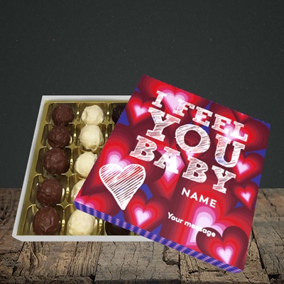 Picture of I Feel You Baby(Without Photo), Valentine's Design, Choc 25