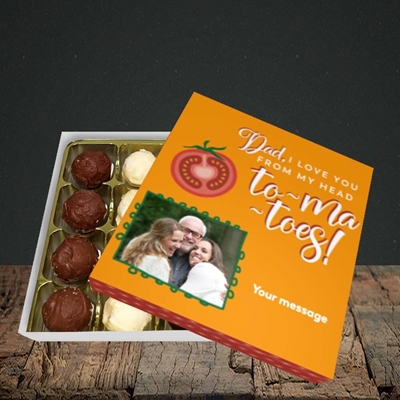 Picture of Tomatoes, Father's Day Design, Choc 16