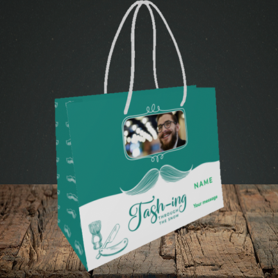 Picture of Tash-ing, Christmas Design, Small Landscape Gift Bag