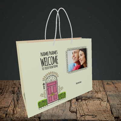 Picture of Doors, New Home Design, Small Landscape Gift Bag