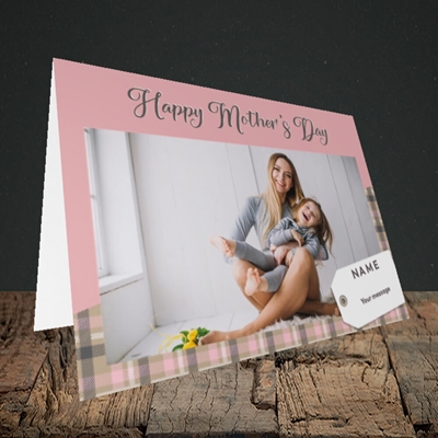 Picture of 1. Large Photo(Chequer), Mother's Day Design, Landscape Greetings Card