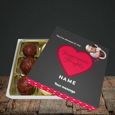 Picture of Inappropriate Thoughts, Valentine's Design, Choc 9