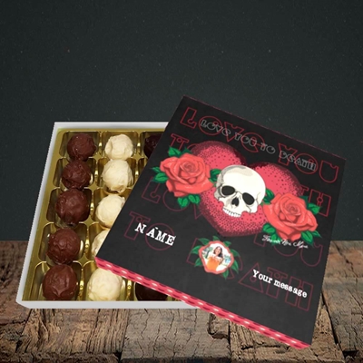Picture of Love You To Death, Valentine Design, Choc 25