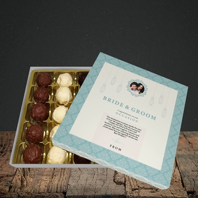 Picture of Moroccan Influences Teal B&G, Wedding Design, Choc 25