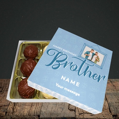 Picture of Brother, Birthday Design, Choc 9