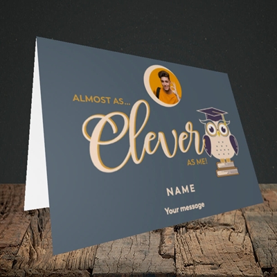 Picture of Clever as Me, Graduation Design, Landscape Greetings Card