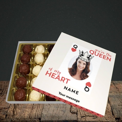 Picture of Queen Of My Heart, Valentine's Design, Choc 25