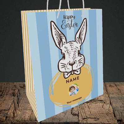 Picture of Bunny Of The Fells, Easter Design, Medium Portrait Gift Bag