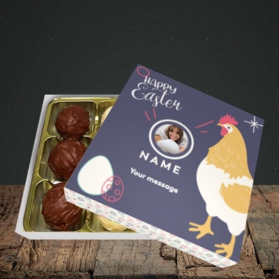 Picture of Easter Hen, Easter Design, Choc 9