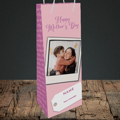 Picture of 2. Polaroid, Mother's Day Design, Bottle Bag