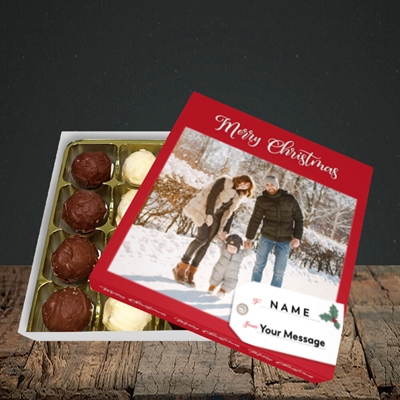 Picture of 1. A Merry Christmas, Large Photo, Christmas Design, Choc 16