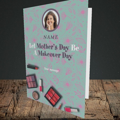 Picture of Makeover Day, Mother's Day Design, Portrait Greetings Card