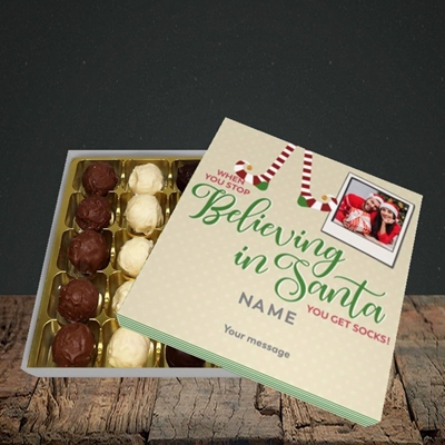 Picture of Believing In Santa, Christmas Design, Choc 25