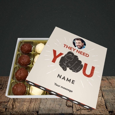 Picture of They Need You, New Job Design, Choc 16