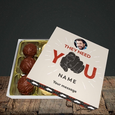 Picture of They Need You, New Job Design, Choc 9