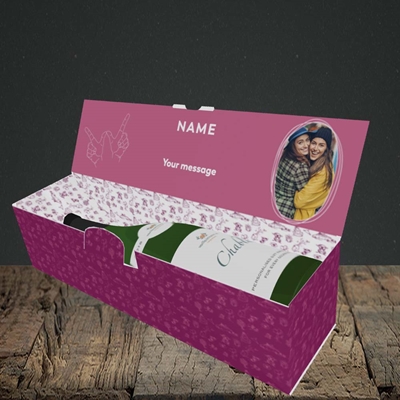 Picture of Bitch Please!, Wedding Design, Lay-down Bottle Box