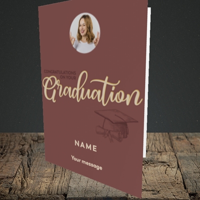 Picture of Your Graduation, Graduation Design, Portrait Greetings Card