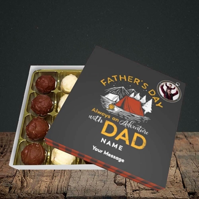 Picture of Adventure With Dad, Father's Day Design, Choc 16
