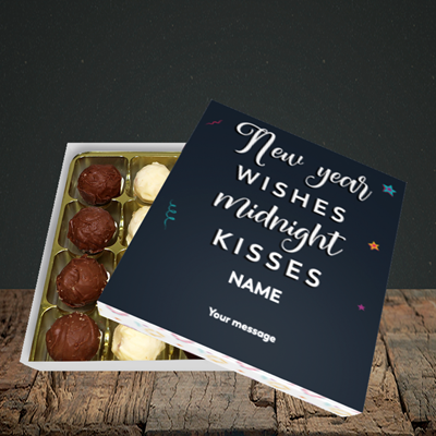 Picture of Midnight Kisses(Without Photo), New Year Design, Choc 16