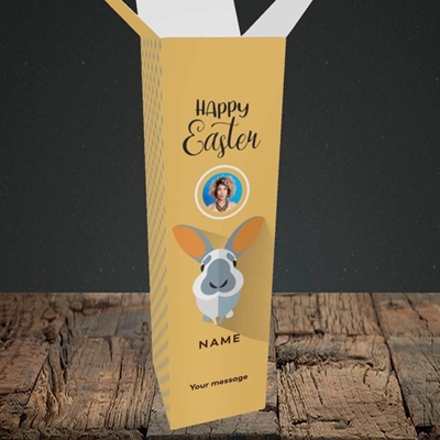 Picture of Pick Me Up Bunny, Easter Design, Upright Bottle Box