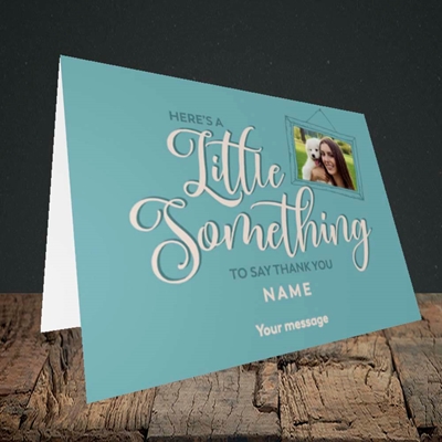 Picture of A Little Something, Thank You Design, Landscape Greetings Card