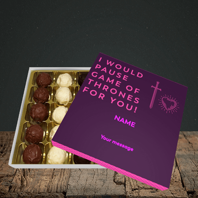 Picture of Game Of Thrones, (Without Photo) Valentine Design, Choc 25