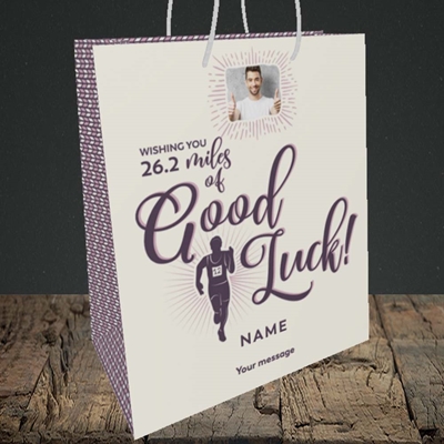 Picture of Miles of Luck, Good Luck Design, Medium Portrait Gift Bag