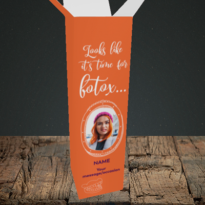 Picture of Botox, Birthday Design, Upright Bottle Box