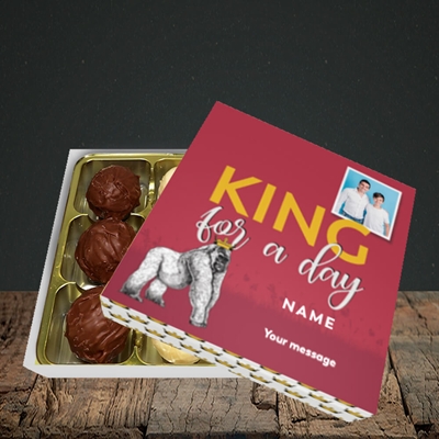 Picture of King For A Day, Father's Day Design, Choc 9