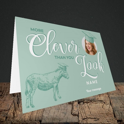 Picture of Clever, Graduation Design, Landscape Greetings Card