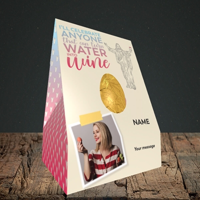 Picture of Water To Wine, Easter Design, Large Egg