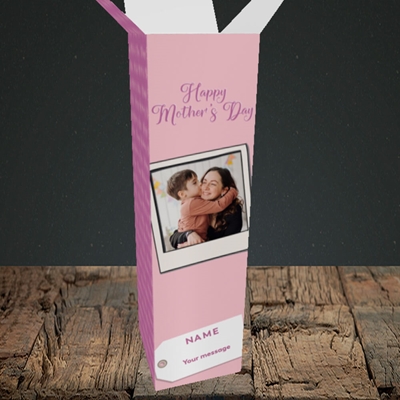 Picture of 2. Polaroid, Mother's Day Design, Upright Bottle Box