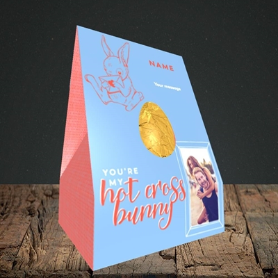 Picture of Hot Cross Bunny, Easter Design, Truffle Easter Egg