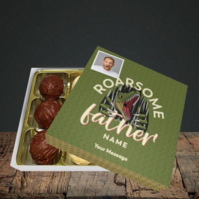 Picture of Roarsome Father, Father's Day Design, Choc 9