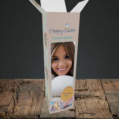 Picture of Birds, Easter Design, Upright Bottle Box