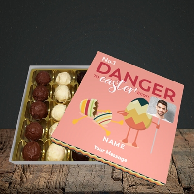 Picture of No.1 Danger, Easter Design, Choc 25