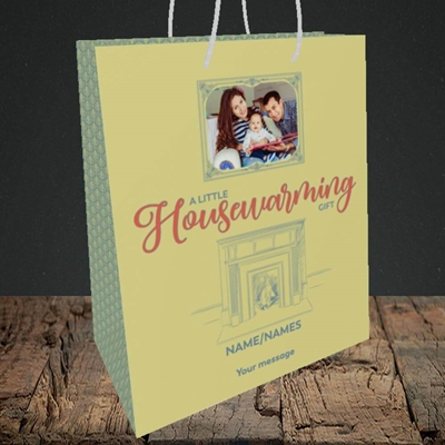 Picture of Housewarming, New Home Design, Medium Portrait Gift Bag