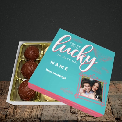 Picture of Still Lucky To Have Me, Anniversary Design, Choc 9
