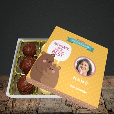 Picture of Mummy You Are The Best Bear, Mother's Day Design, Choc 9