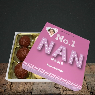 Picture of No. 1 Nan, Mother's Day Design, Choc 9