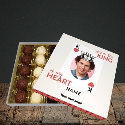 Picture of King Of My Heart, Valentine's Design, Choc 25