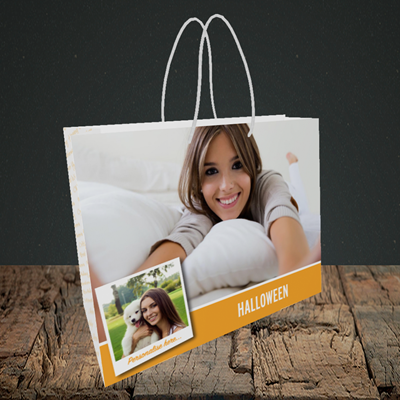 Picture of Photo, Halloween Design, Small Landscape Gift Bag