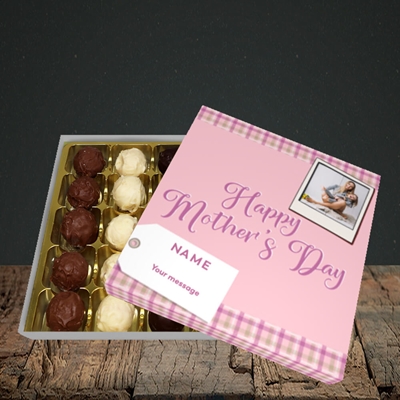 Picture of 2. Polaroid(Chequer), Mother's Day Design, Choc 25