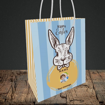 Picture of Bunny Of The Fells, Easter Design, Small Portrait Gift Bag